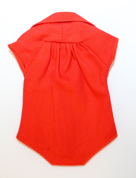 Pak Red Cotton Playsuit