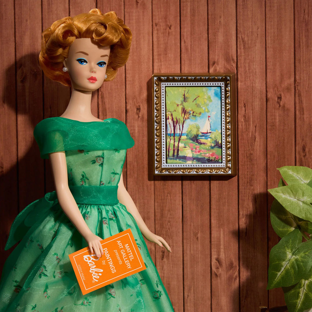 Modern Art Barbie Silkstone Doll 25-JBJ49